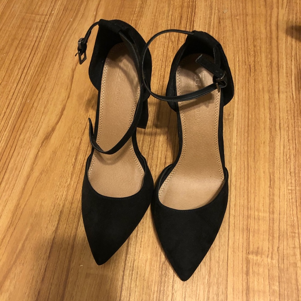 Asos pointed heels.
